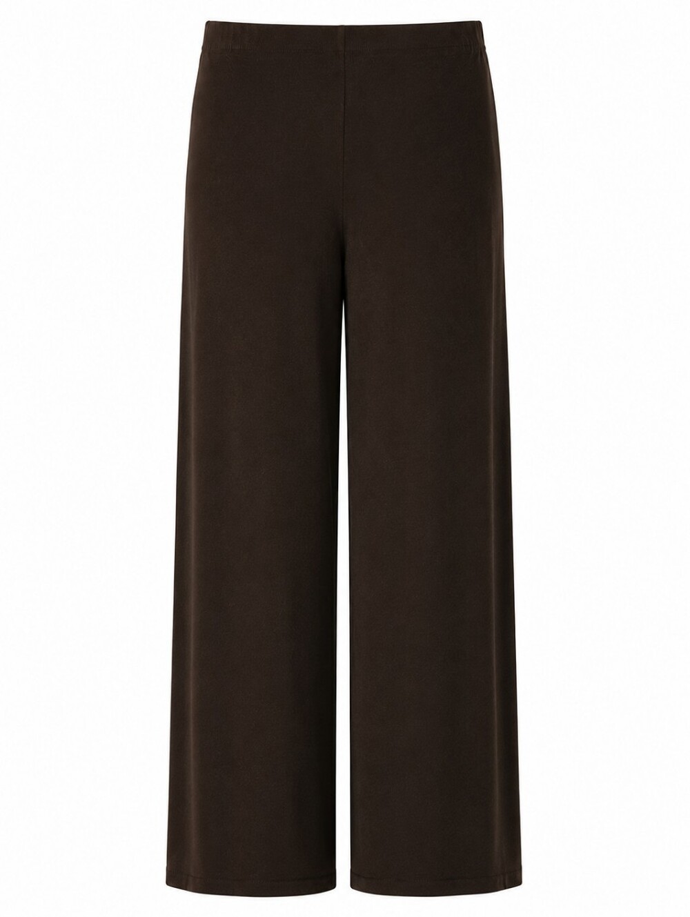 Chico's Travelers Slinky Knit Pants Womens Size 2 (L) M Brown Pull On Career